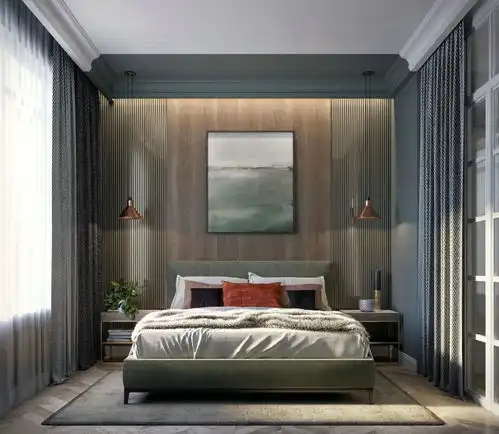 森系风两居室,治愈系清新抹茶色,感受春天的浪漫气息 森系风两居室,治愈系清新抹茶色,感受春天的浪漫气息