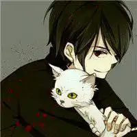  二次元养猫男生头像微信头像图片大全