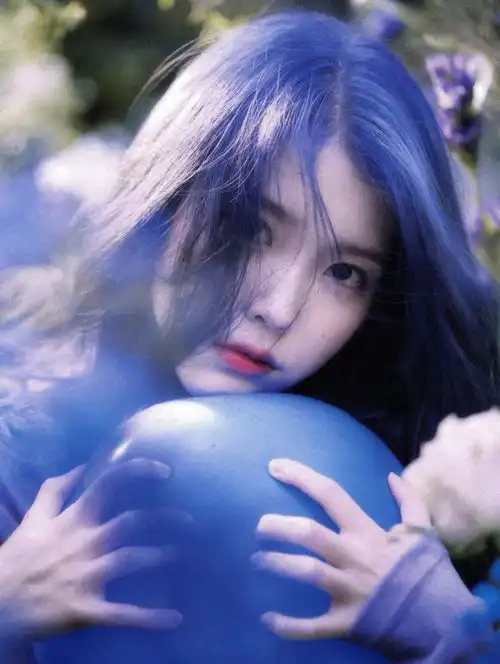 iu李知恩蓝色系头像 iu李知恩蓝色系头像