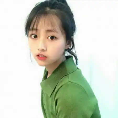  绿色系女生闺蜜头像2人绿色清新看起来很舒服的