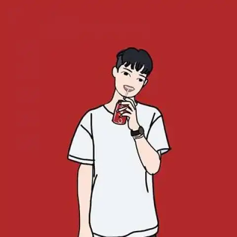 红底情侣头像一男一女动漫快手专用清晰头像尺寸480x480图 红底情侣头像一男一女动漫快手专用清晰头像尺寸480x480图