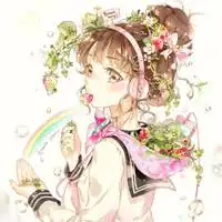  女生吃草莓头像可爱女生吃草莓头像图
