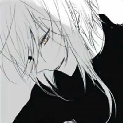  帅气冷漠男生漫画头像古风系列图片