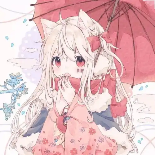 二次元闺蜜头像梦幻