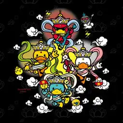  鸭嘴兽男孩之新年祝福系列