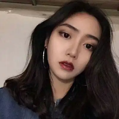 甜美系女头像侧脸滨崎步