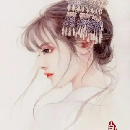 女生头像古风仙气悲伤