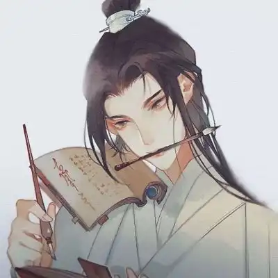  手绘古风男头他说细水长流,才男生头像我要个性网