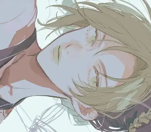  插画头像韩系清冷精致少年二次元动漫男生