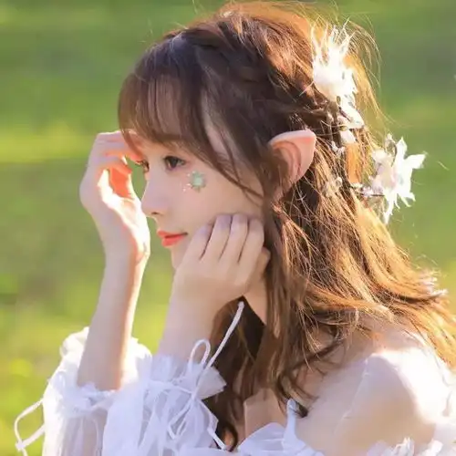 头像女花系图片真人可爱