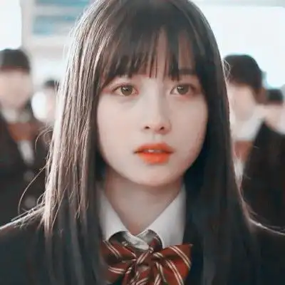  文艺清新唯美头像女生,好看暖色系看着很舒服