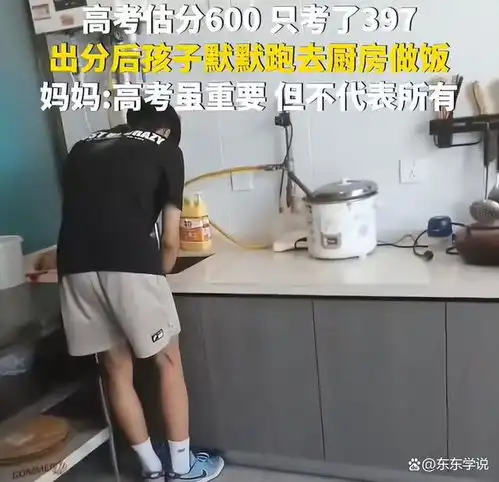  男生估分600仅考397分,默默在厨房做饭妈妈心疼,评论区人间清醒