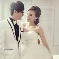  情人节高清头像浪漫的婚纱照情侣头像