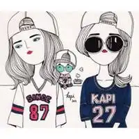  简洁的手绘插画头像图片微信头像图片大全