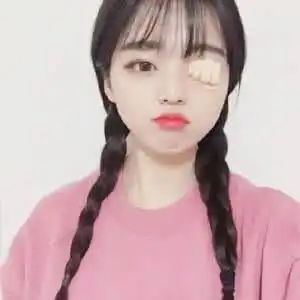 女生头像仙气粉色系粉色