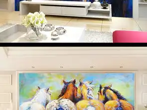  四匹马的背影欧式复古现代简约背景墙壁画图片设计素材高清模板下载93.71mb欧式电视背景墙大全