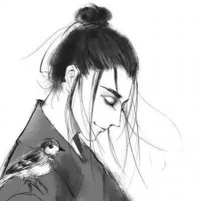 古风卡通系男生头像