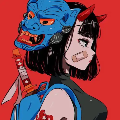  头像插画师stephanie堆糖,美图壁纸兴趣社区