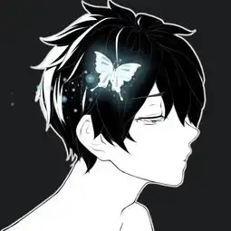 高质量动漫头像男黑色系