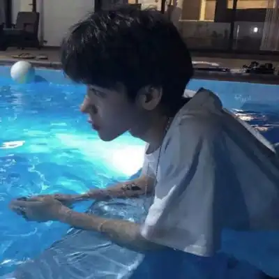  蓝色系男头面朝大海,春暖花开姜清淮