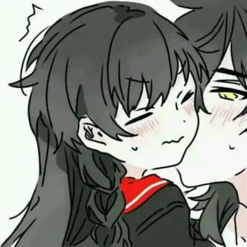 萌系二次元头像动漫情侣