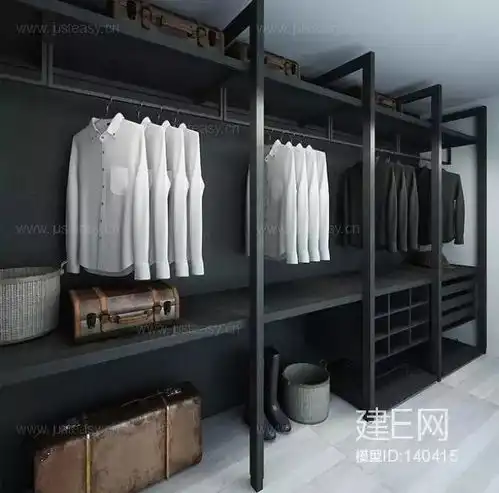  男人的衣帽间要够帅够独特,你好哪一色