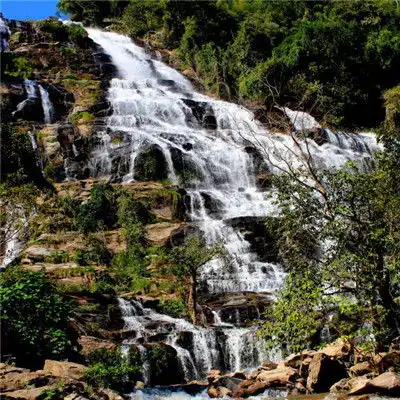 瀑布风景唯美头像,瀑布溪水川流不息太美丽了 瀑布风景唯美头像,瀑布溪水川流不息太美丽了
