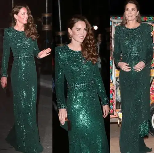 凯特一件衣服第5次穿,绿色风衣去掉黑腰带,不系扣打扮气场全开 凯特一件衣服第5次穿,绿色风衣去掉黑腰带,不系扣打扮气场全开