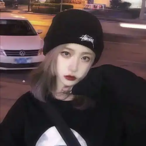 头像女性感高冷背影