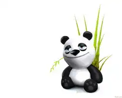  可爱的3d卡通动物设计