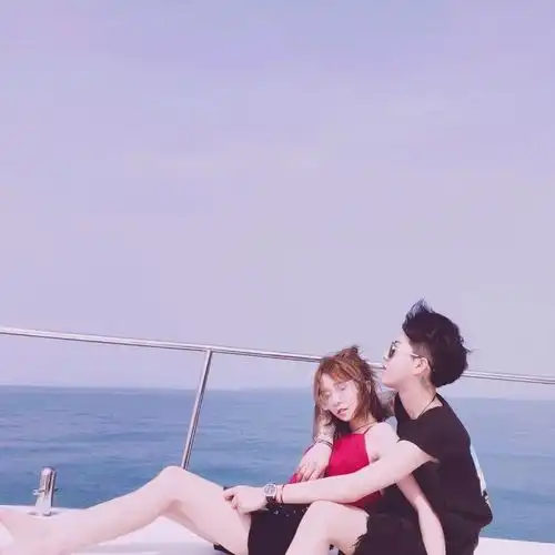 情侣头像婚纱系列一男一