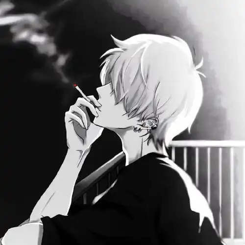  动漫男头惊鸿