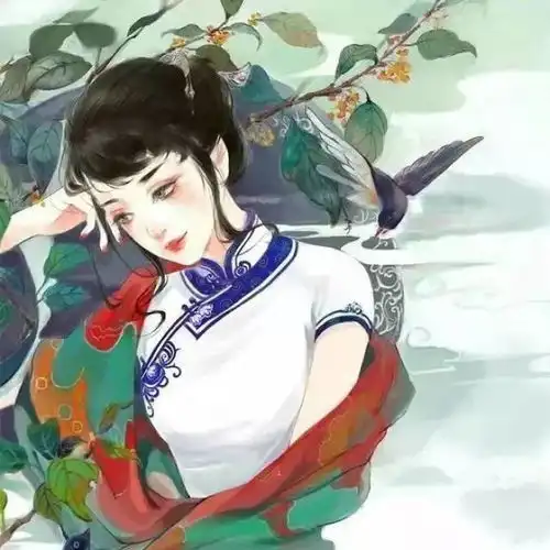  古风头像100张古风女子扶柔倾国色,风华绝世人