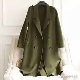 头像微信绿色系外套