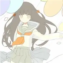 插画动漫二次元头像萌系女