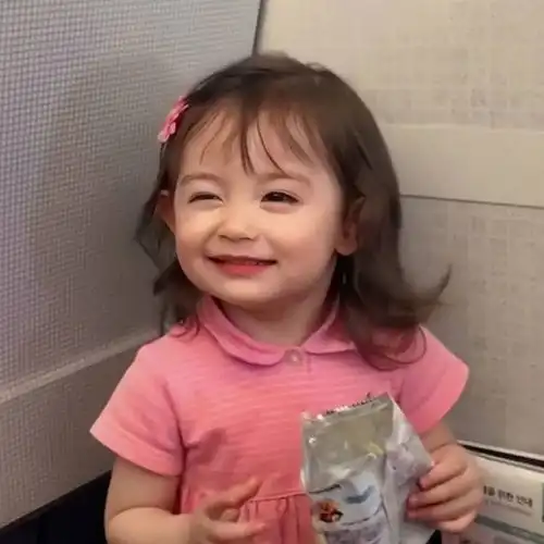 可爱女生头像萌系真人整