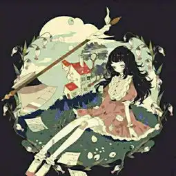 闺蜜头像丧系黑系动漫头