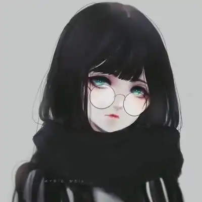  卡通动漫头像女冷艳霸气丧丧的头像