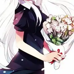  插画动漫二次元头像萌系女