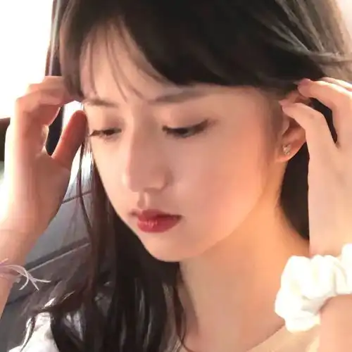 头像女花系图片真人可爱