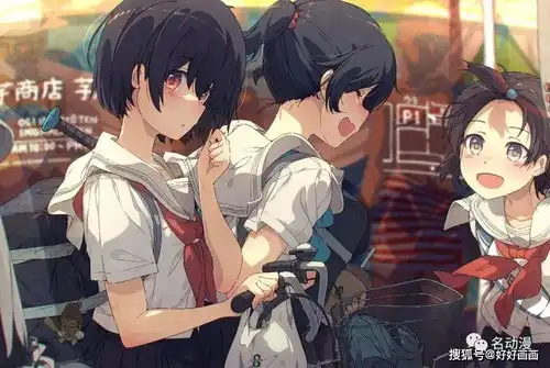  萌系清新美少女插画作品欣赏