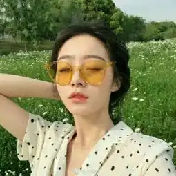  绿色系头像女清新绿色同一人系列多张