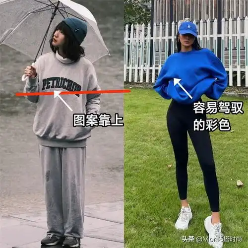  卫衣牛仔裤太土今年春天流行这4种卫衣搭配,照着穿准时髦