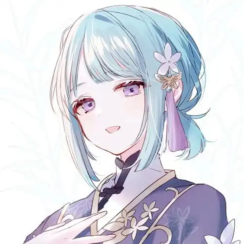  动漫女头香草味的甜系女孩