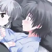  亲密头像动漫双人男女亲密情侣头像