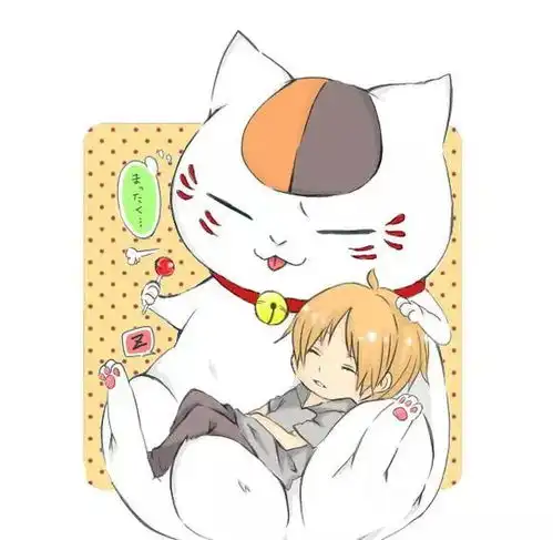  轻抚怀中猫,温柔养猫人动漫手绘养猫男头