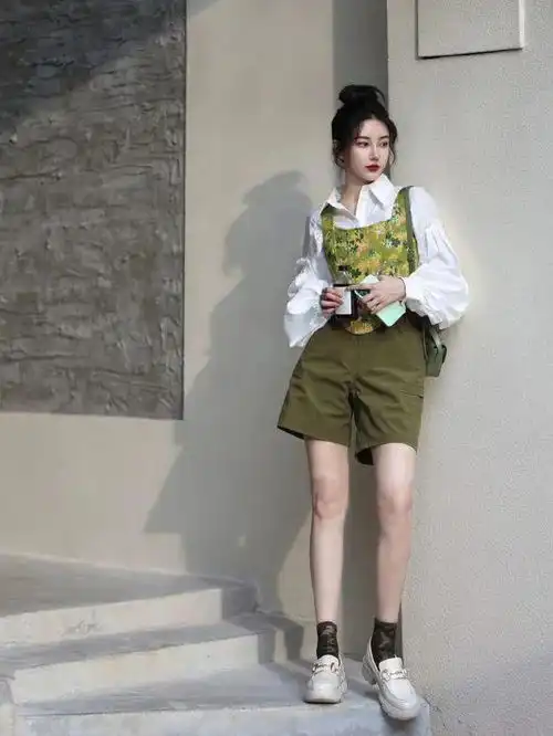  春夏绿色系穿搭合集绿色好心情