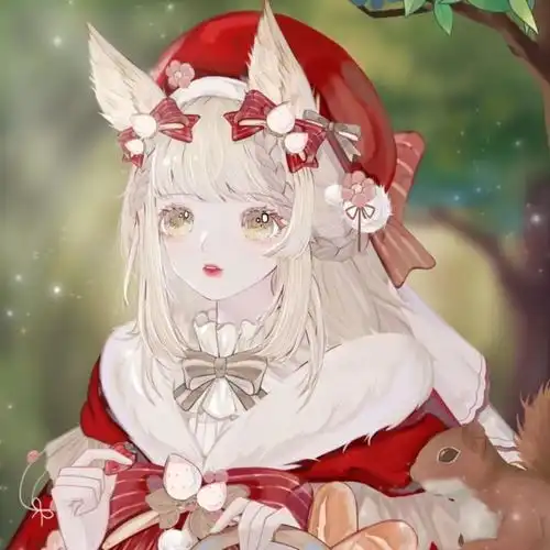  红色系女生头像你是我一生只会遇见一次的惊喜
