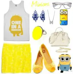  今天穿什么cos小黄人减龄卖萌妥妥的