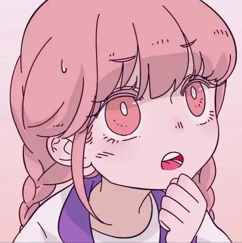  粉色系动漫女头